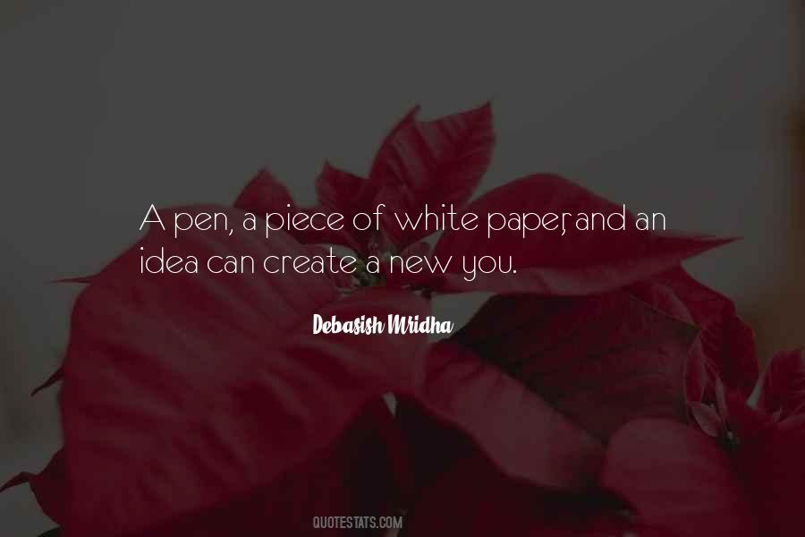 Quotes About Paper And Pen #496508