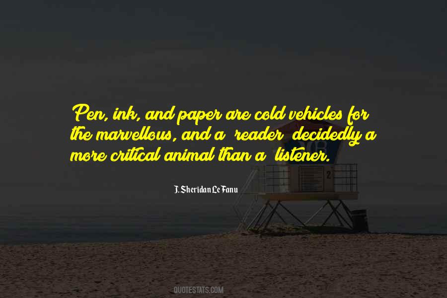 Quotes About Paper And Pen #778271