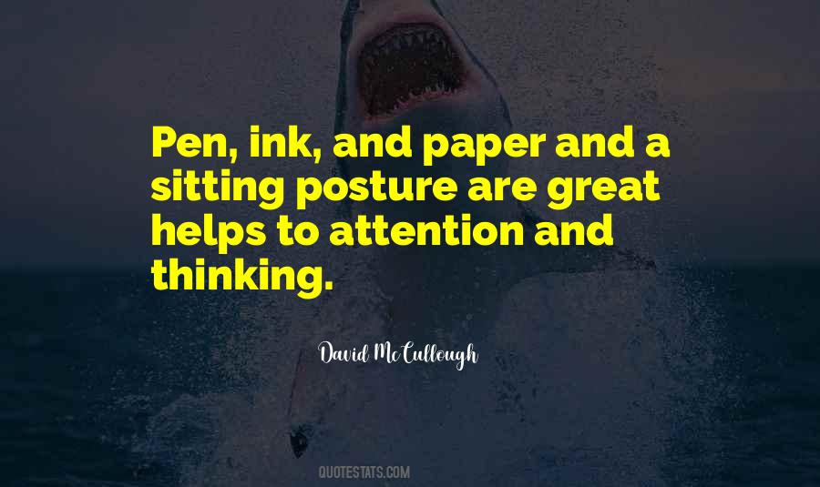 Quotes About Paper And Pen #907415