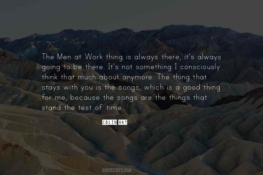 Quotes About The Test Of Time #141231