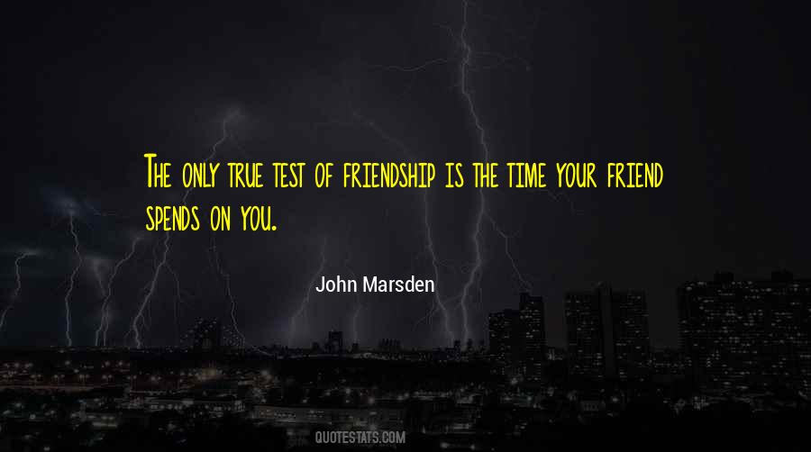 Quotes About The Test Of Time #254128