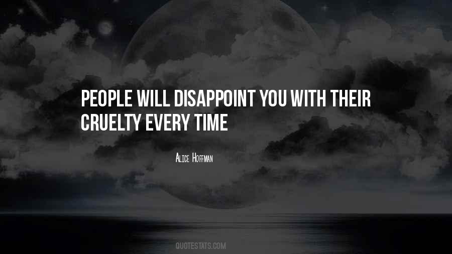 People Disappoint Quotes #191666