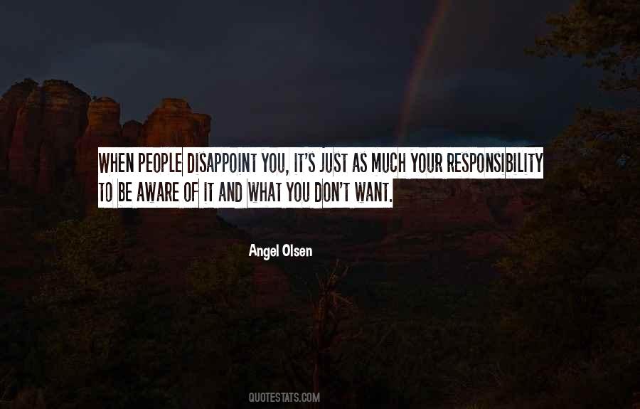 People Disappoint Quotes #924642
