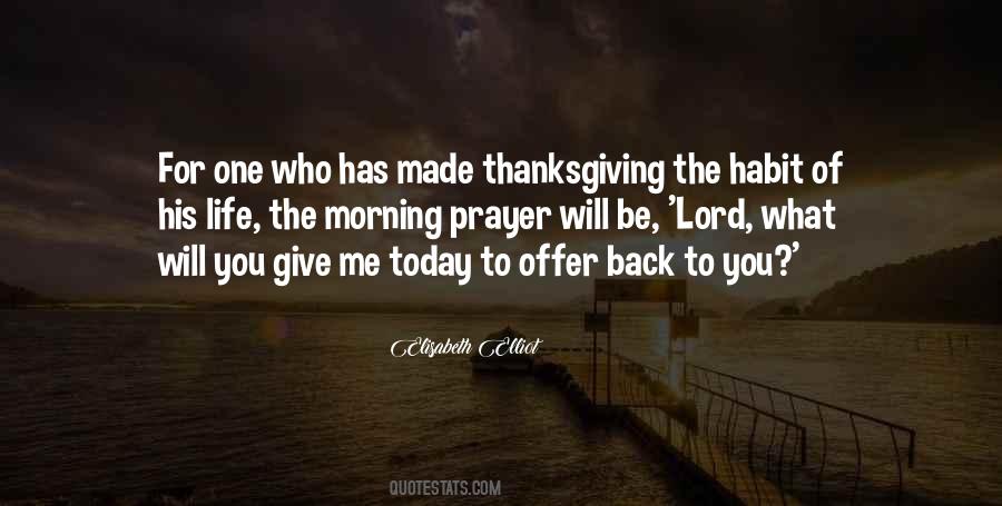 Quotes About Prayer And Thanksgiving #1078727