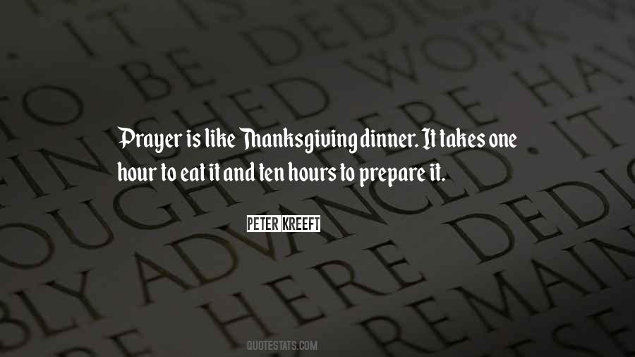 Quotes About Prayer And Thanksgiving #1800839