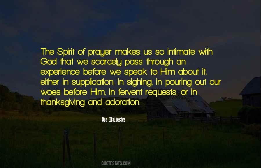 Quotes About Prayer And Thanksgiving #1826288