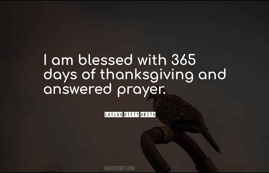 Quotes About Prayer And Thanksgiving #627445