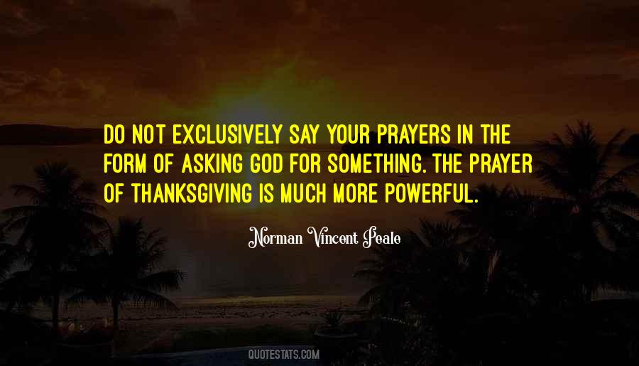 Quotes About Prayer And Thanksgiving #656668