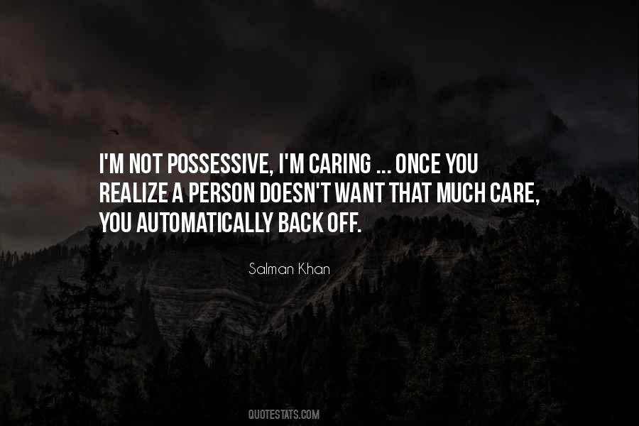 Quotes About Not Not Caring #290475