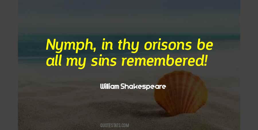 William Shakespeare Hamlet Quotes #1214488