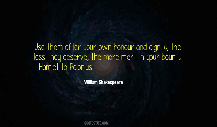 William Shakespeare Hamlet Quotes #1678044