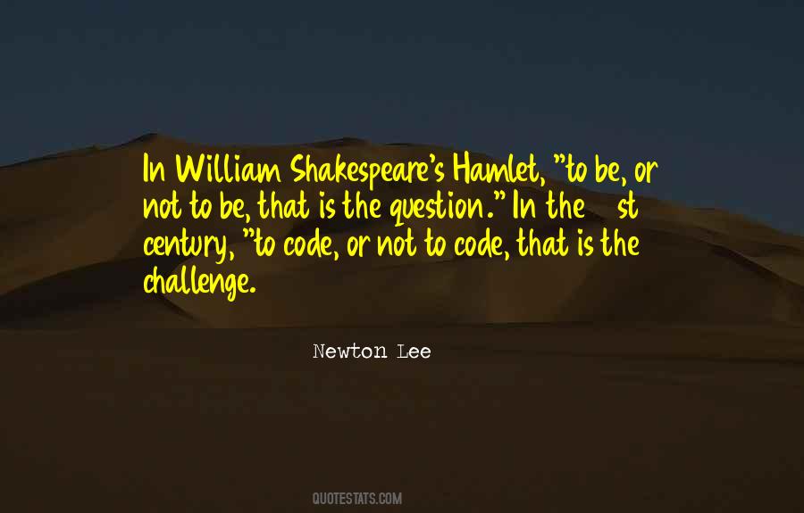 William Shakespeare Hamlet Quotes #776714