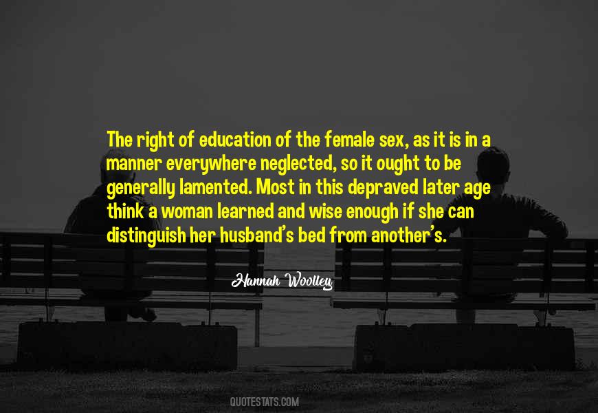 Quotes About Sex Education #1397761