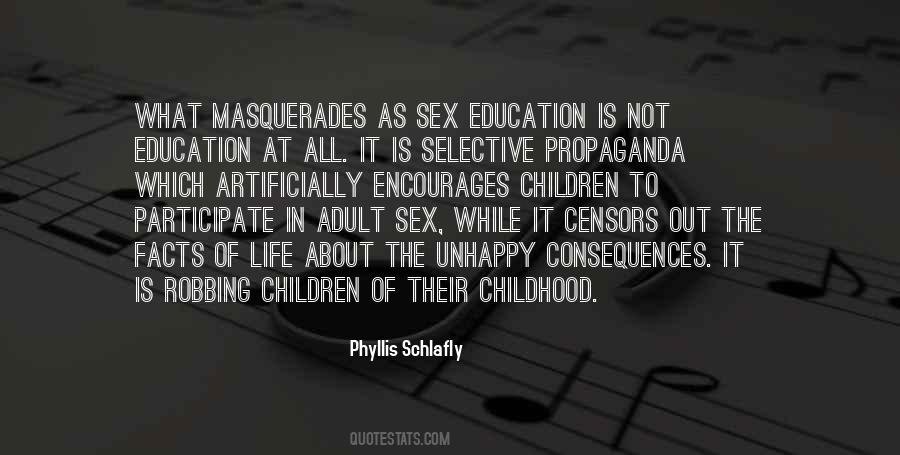 Quotes About Sex Education #1660926