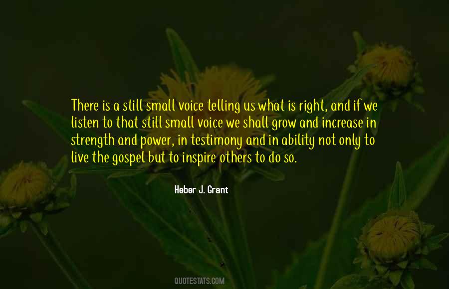 Quotes About The Power Of One Voice #25400