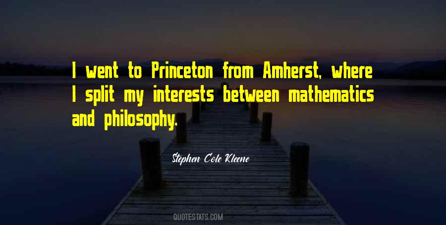 Quotes About Princeton #1045731
