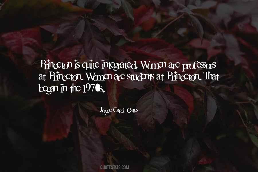 Quotes About Princeton #342194