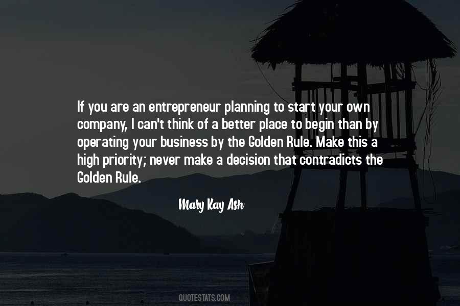 Start A Business Quotes #166850