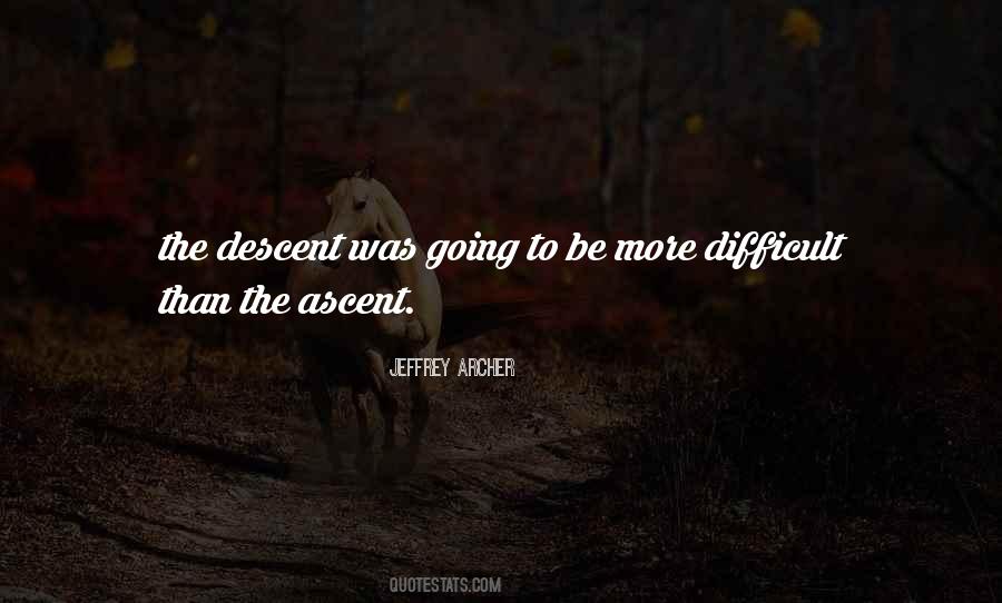 Quotes About Ascent #463766