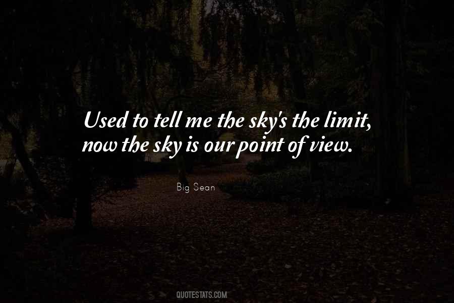 Quotes About The Sky's The Limit #650814