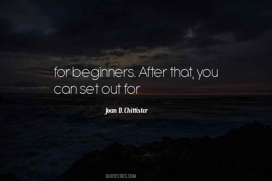 Quotes About Beginners #1552379