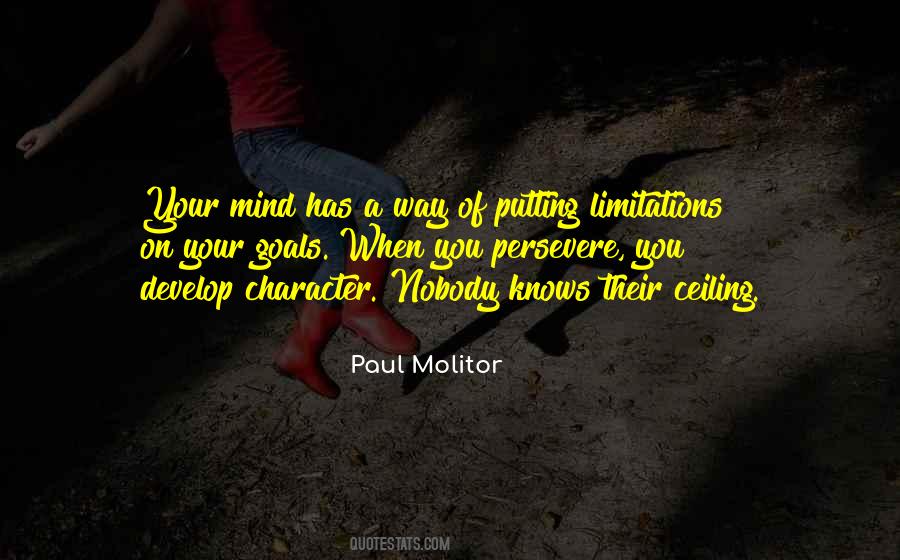 Quotes About Limitations #1227385