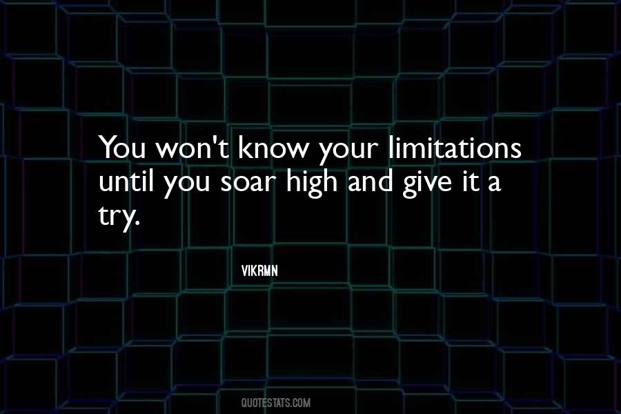 Quotes About Limitations #1401028