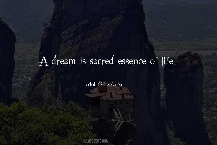 Quotes About Living A Dream #325209
