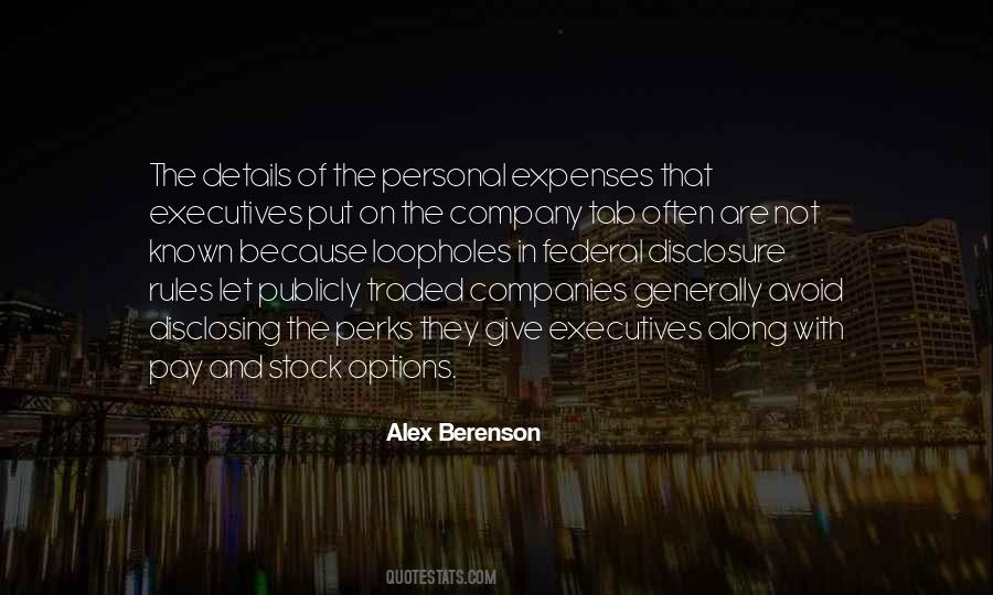 Quotes About Executives #1107325