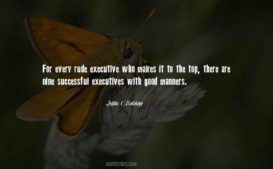 Quotes About Executives #1147511