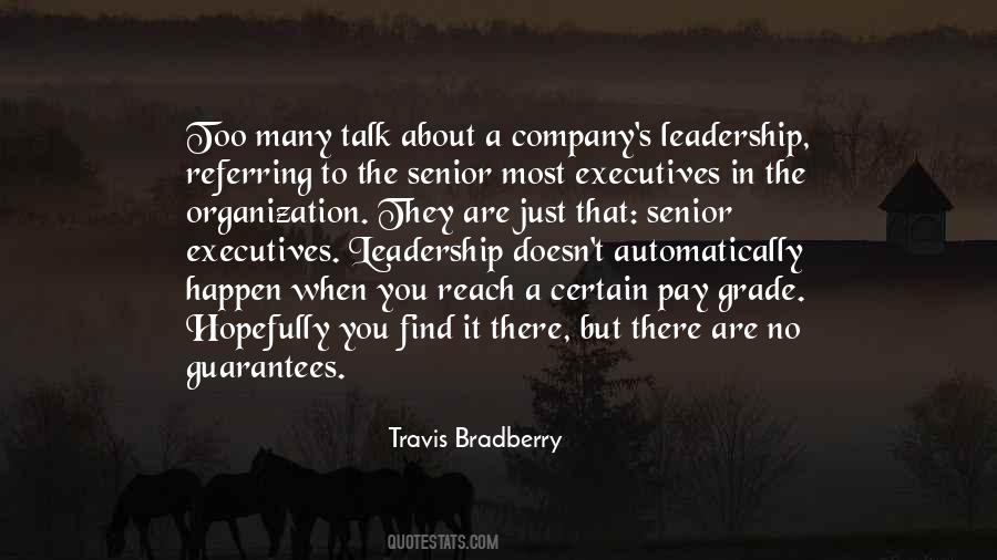 Quotes About Executives #1378581