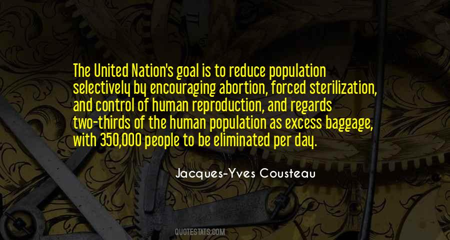 Quotes About Population Control #1165668