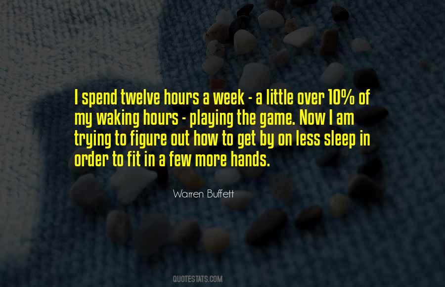 Hours Without Sleep Quotes #196360