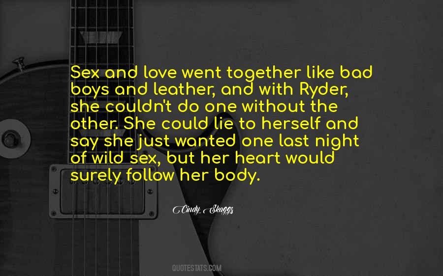 Quotes About Sex And Love #231831