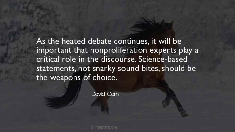 Quotes About Discourse #1189841