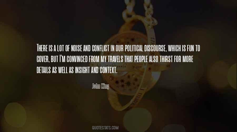 Quotes About Discourse #1320215