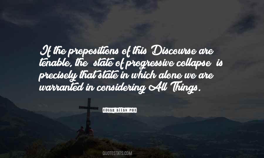 Quotes About Discourse #951503
