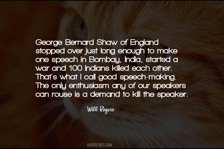 Quotes About Bernard Shaw #1638297