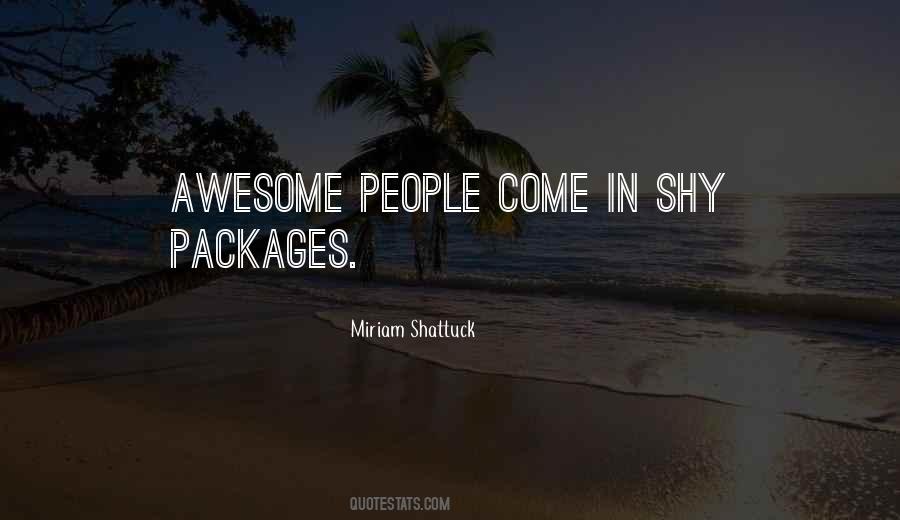 Quotes About Packages #426571