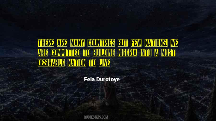 Quotes About Building Nations #1651334