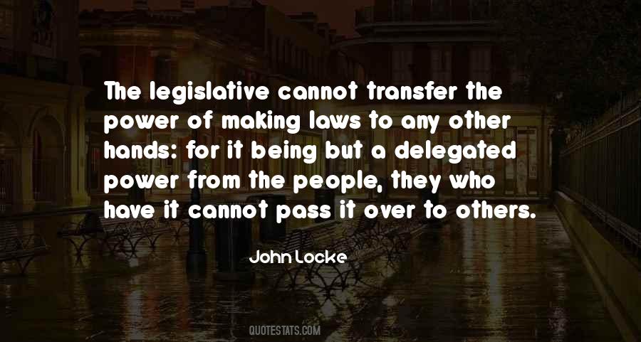 Quotes About Transfer Of Power #658657