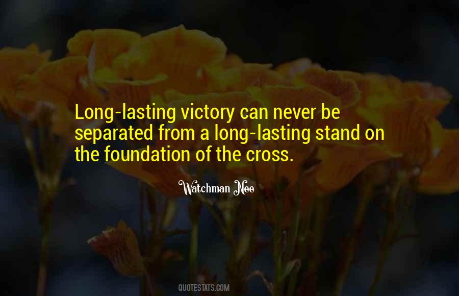 Victory Of The Cross Quotes #948449