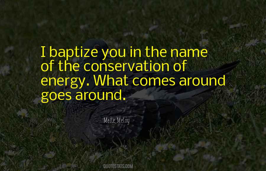 Quotes About Energy Conservation #1127667