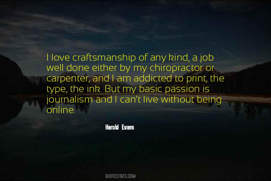 Quotes About Craftsmanship #371731