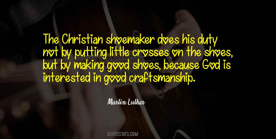 Quotes About Craftsmanship #768613