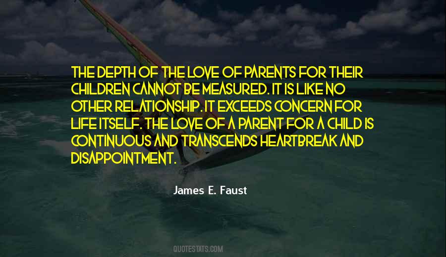 Quotes About Parents Love For Their Child #74920