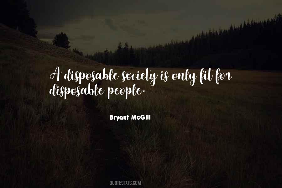 Quotes About Disposable #482900