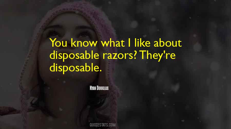 Quotes About Disposable #487927