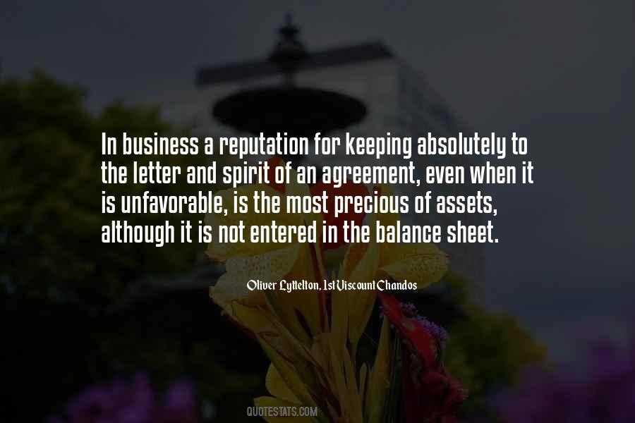 Quotes About Assets In Business #729691