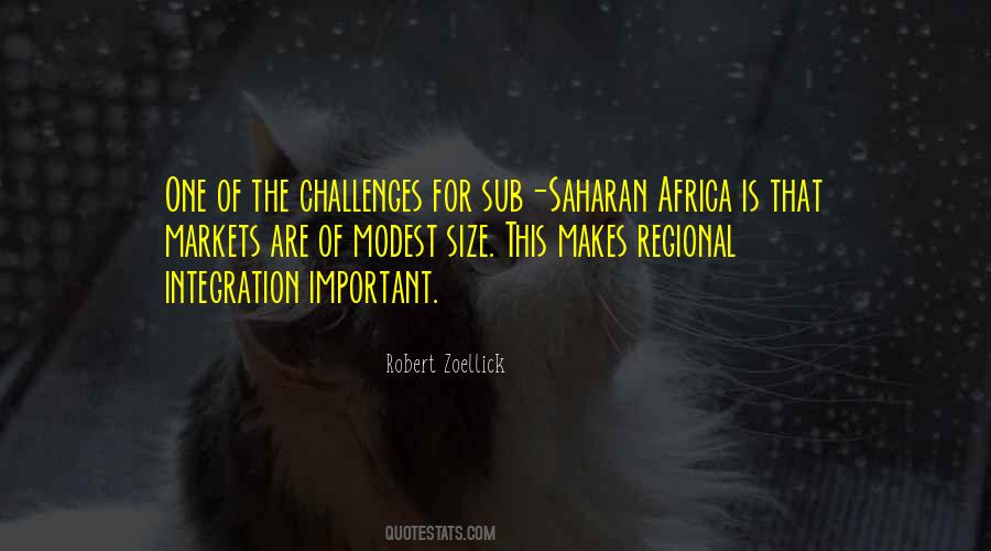 Quotes About Regional Integration #332534